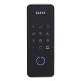 Fechadura Digital Elsys Preta Esf-ds4100v Senha E Tag Tecno
