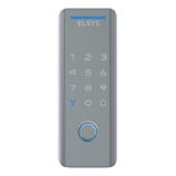 Fechadura Digital Elsys Prata Esf-ds4100v Senha E Tag Tecno