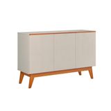 Buffet 3 Portas Para Sala De Jantar Porto Off White Nature