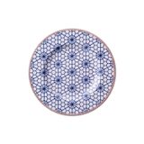Prato Sobremesa Tramontina Abstratta Porcelana Decorada 21cm Tramontina