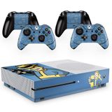 Skin Adesivo Protetor para X Box One S e Controles FallOut b1