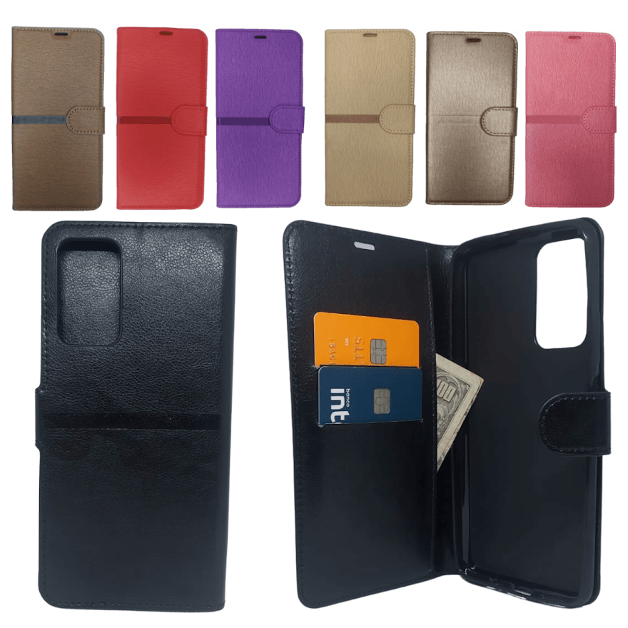 Capa Carteira Para Xiaomi Redmi Note 12 / Poco X5 (tela De 6.67) Marrom