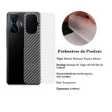 Película De Fibra De Carbono Verso Traseira Compatível Xiaomi Poco F4 Gt