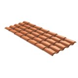 Kit Com 10 Telhas Pvc Colonial 230x86cm Permatti Ceramica