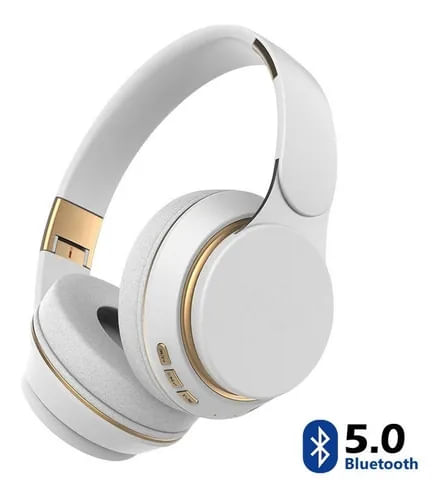 Fones De Ouvido Bluetooth Sem Fio 10h Duração Branco