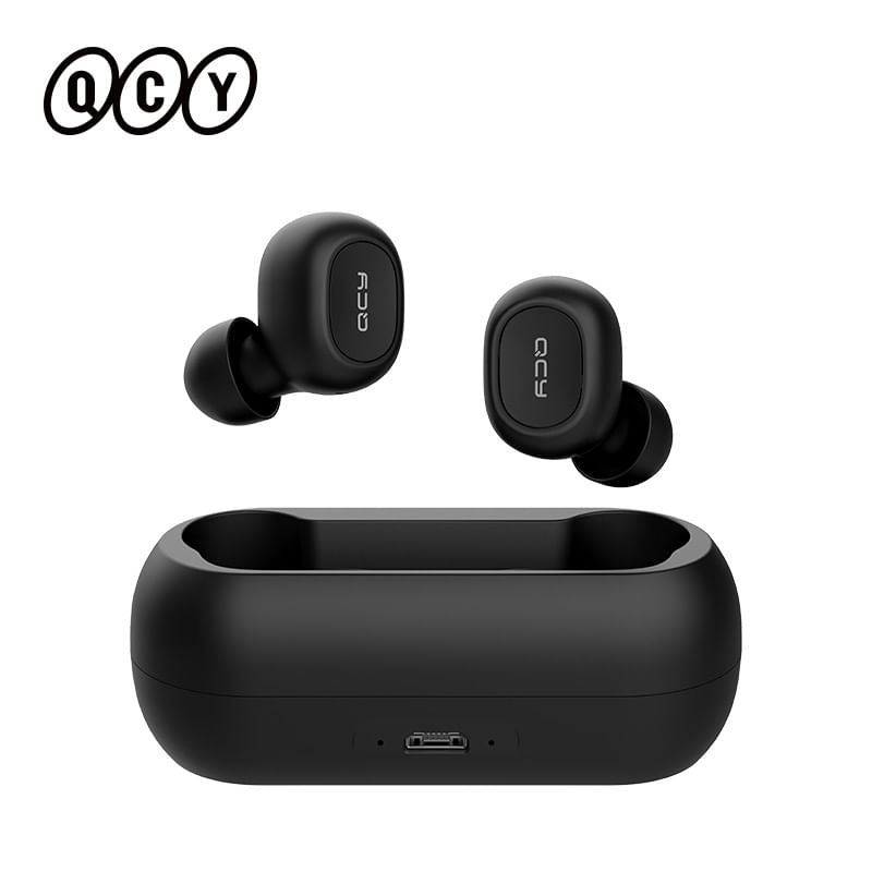 Fone De Ouvido In-ear Sem Fio Qcy T1c Preto