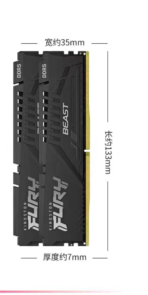 Kingston Technology Fury Impact 32 Gb (2 X 16 Gb) 5200 Mts D