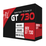 Placa De Vídeo Geforce Gt 730 4gb 128 Bits Brx