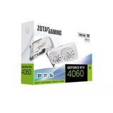 Zotac Gaming Geforce Rtx 4060 8gb Twin Edge Oc White Edition - Zt-d40600q-10m