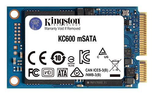 Ssd Kingston Kc600 256 Gb Msata 3d Tlc Nand Skc600ms/256g