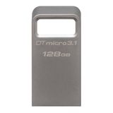Unidade Flash Usb Kingston Datatraveler Micro De 128 Gb  Ul