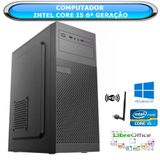 Computador Cpu Pc Intel Core I5 6ª Geração - Memória 8 Gb