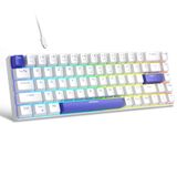Teclado Mecânico Para Jogos Magegee Portable 60% Rgb 68 Teclas