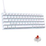 Teclado Mecânico Para Jogos Dierya Dk61se 60% Com Luz De Fundo Led