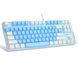 Teclado Mecânico Para Jogos Magegee 75% Tkl Blue Switch