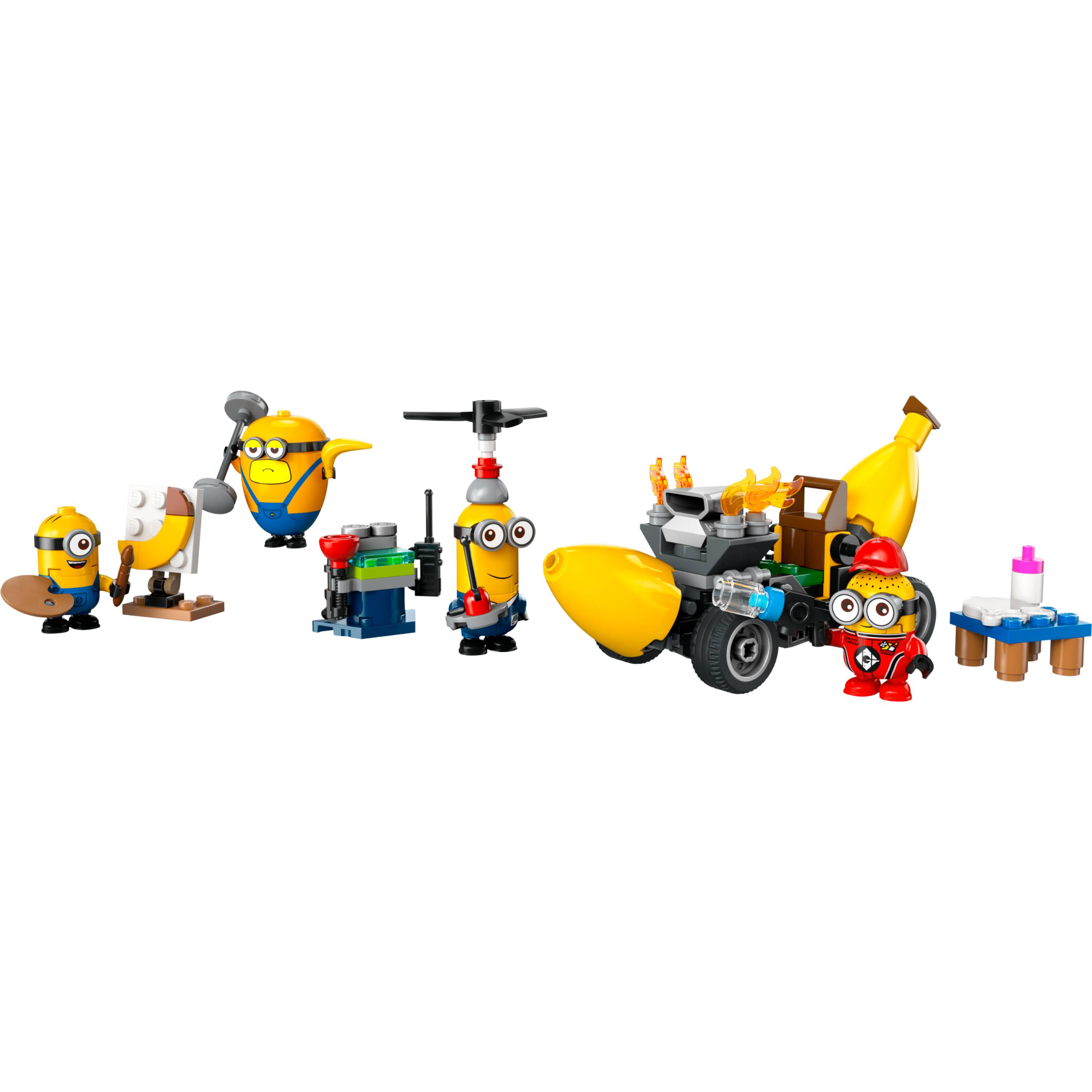 Lego Lego Meu Malvado Favorito 4 - Minions E Carro Banana