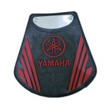 Parabarro De Borracha Para Motos Logo Yamaha Vermelho