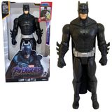 Boneco Vingadores 30cm  Articulado Som E Led: Batman Pretro