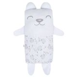 Naninha Bebê Agarradinho Urso Cegonhas Cinza - Hug