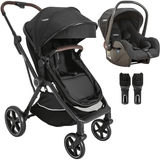 Carrinho De Bebe Nomad Preto Kiddo Compacto Bebe Conforto