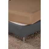 Saia Fit Box Elástica Cama Casal Queen Malha Gel - Cinza