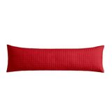 Porta Travesseiro Abraço Plaza 50cmx150cm Vermelho Lavive