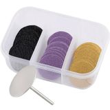 Kit 60 Lixa Adesiva Micro Retífica Mini Lixadeira Pedicure
