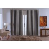 Cortina Blackout Em Tecido Ellegance Sala Quarto 2,00x1,30