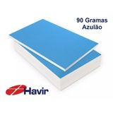 Papel Sublimático Fundo Azul A4 100 Folhas Havir 90g