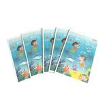 Caderno Infantil Brochura Flexível 1/4 C/48folhas- Kit 40un