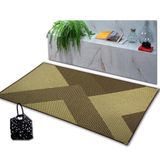 Tapete Sisal Grande Antiderrapante Sala 2,00x2,50 Modelos S-