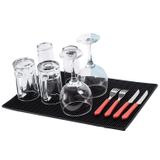 Tapete Escorredor De Copos E Louças Silicone 45x30 Cozinha