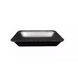 Kit 400 Bandeja De Isopor Preto B02 Funda 210x140x28mm 1 Fardo
