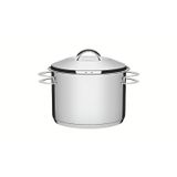 Panela Caldeirão 24 Cm 7,7l Tramontina Solar Fundo Triplo Aço Inox Tramontina