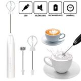 Café E Leite Espumosos: Batedor Misturador Elétrico 2x1
