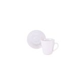 Conjunto Xícara Pires Café Tramontina Nexus Porcelana 70ml Tramontina