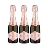 Kit Chandon Brut Rosé Baby 187ml 3 Unidades