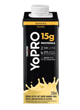 Bebida Lactea Yopro Protein Banana 250ml