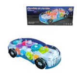 Carrinho Corrida Transparente - Toy King Toy King