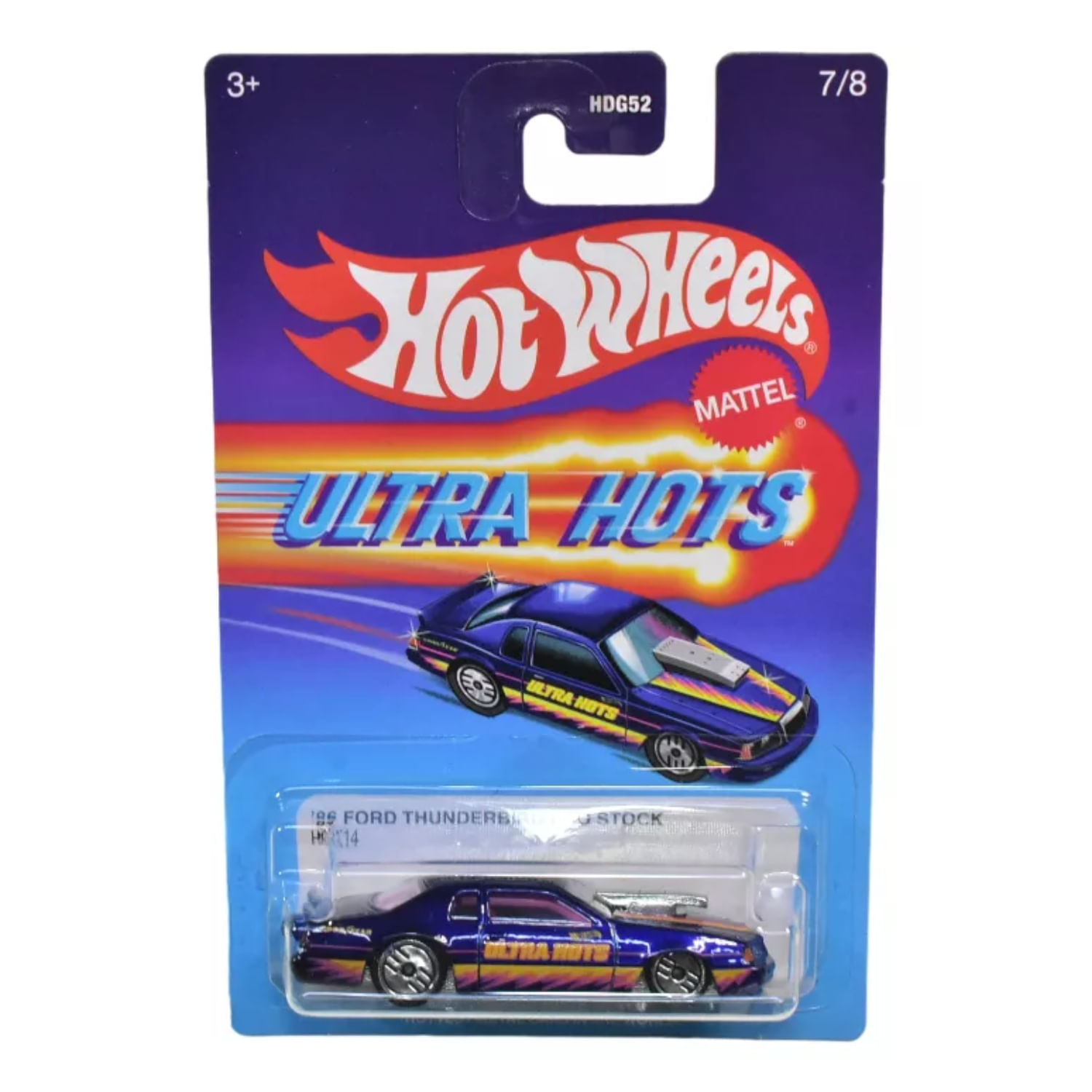 Carrinho Hot Wheels Ultra Hots &#39;86 Ford Thunderbird Pro Stok - Mattel Mattel