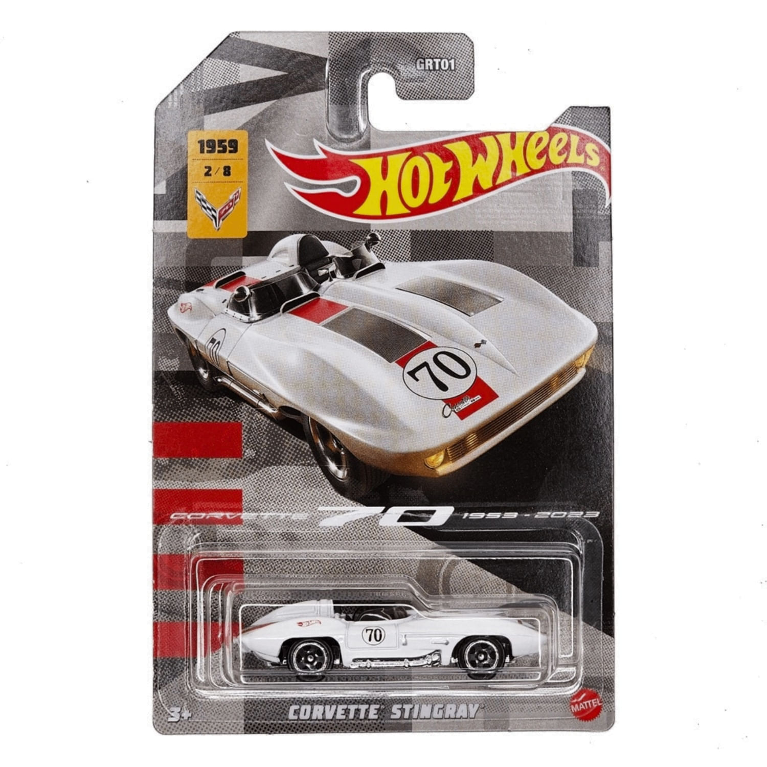 Carrinho Hot Wheels Corvette Stingray - Mattel Mattel