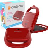 Sanduicheira Toast Grill Vermelha 750w Cadence Vermelho 110v