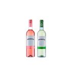 Kit Vinho Periquita Rosé Meio Seco + Branco Seco 750ml Cada