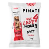 Barra De Nuts Pinati Canela 120g (4x30g)