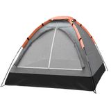 Barraca Camping Tenda Iglu Portátil 4 Pessoas 200135100cm Ar