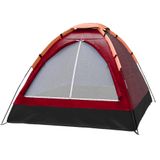 Barraca Camping Tenda Iglu Portátil 4 Pessoas 200135100cm Ar
