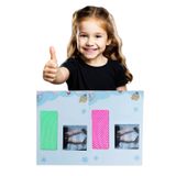 Meia Calça Arrastão Infantil Juvenil Tamanho Único 5 A 12 Anos Cores Neon: Kit 2 Sortidas