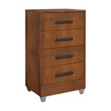 Cômoda Slim 4 Gavetas Quarto - Cinamomo