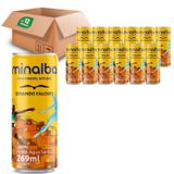 Agua Mineral Com Gás Minalba Ed. Especial 269ml (12 Latas)