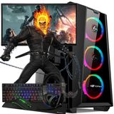 Pc Gamer Medusa Intel I7 16gb Ssd 480gb Monitor 21 Led